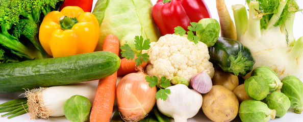 Frisches Gemüse vom Markt