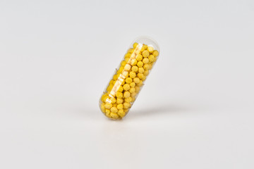 Capsule with Pellets