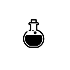 flask icon vector