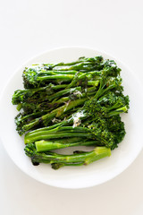 Spaghetti All’amatriciana With Broccolini  