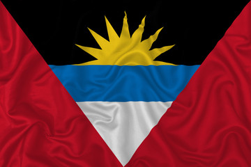 Fototapeta premium Antigua and Barbuda country flag