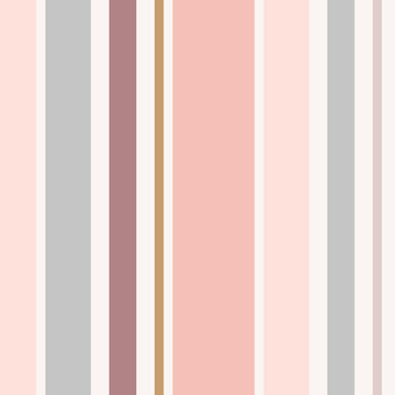 Colorful vector vertical stripes pattern. Simple seamless texture with thin and thick straight lines. Stylish abstract geometric striped background in soft pastel colors. Repeated design for wallpaper
