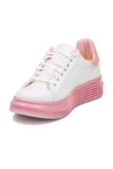 women sports shoes shoot in studio