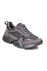 women sports shoes shoot in studio