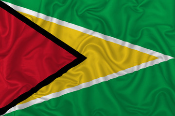 Guyana country flag