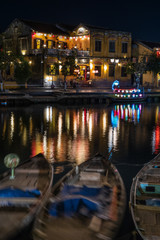 night view of the old town Hoi An