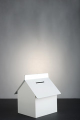 Small house saving model. Saving for a new house at the early stage is good for future planning