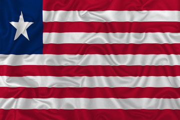 Liberia country flag