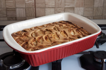 Apple pie home made with love