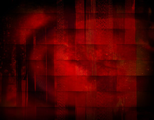abstract background with red squares