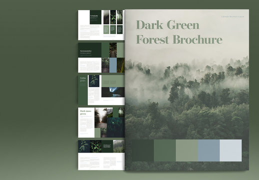 Green Brochure Layout