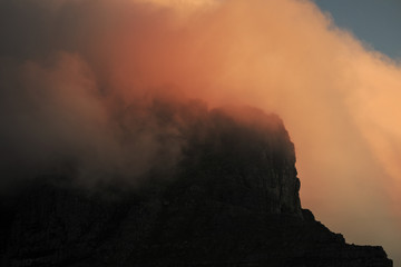 The pinnacle of Table Mountain