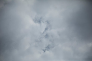 rain clouds and stormy weather
