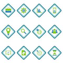 set of business web icons