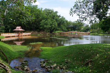 Fototapeta na wymiar Taiping Lake Gardens, Malaisie