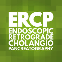 ERCP - Endoscopic Retrograde CholangioPancreatography acronym, concept background