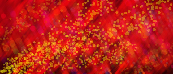 Red lights bokeh  background. Bokeh red background
