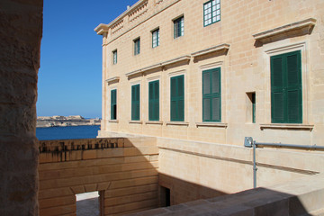 Fototapeta premium villa bighi in kalkara in malta