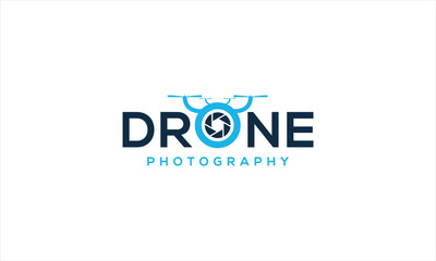 Drone logo design template