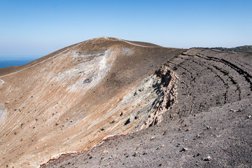 volcanic landscape on the Aeolian Islands