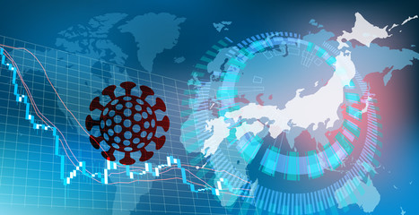 日本経済に影響を与えるコロナウイルス