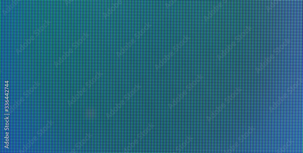 Wall mural abstract blue pixel background with smooth blurred transition