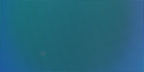 Abstract blue pixel background with smooth blurred transition - obrazy, fototapety, plakaty