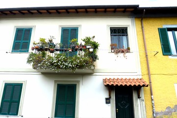 facade of a house