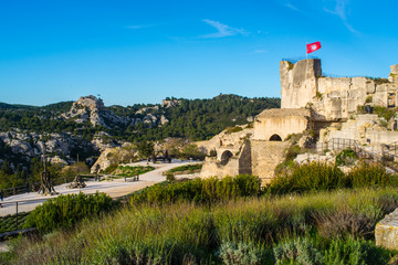 Fototapeta premium château des Baux-de-Provence