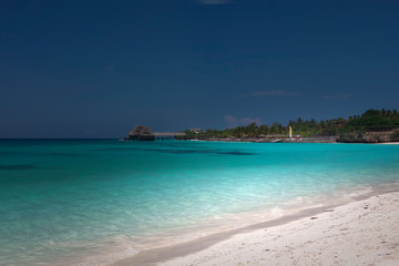 Kendwa beach on Zanzibar island