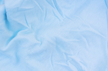 cloth texture and background with pastel light blue color