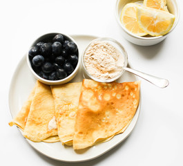 Breakfast crepes 