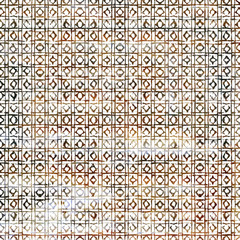 Geometry repeat pattern with texture background
