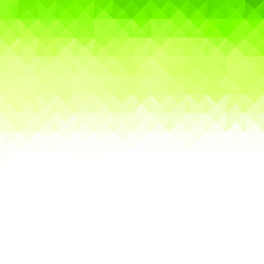 Green Grid Mosaic Background, Creative Design Templates