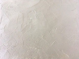 Cement floor that is not yet dry