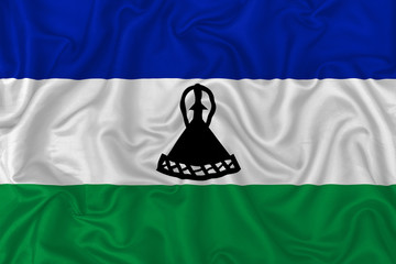 Lesotho country flag