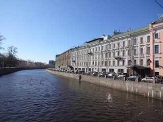 Fototapeta na wymiar St. Petersburg - the northern capital of Russia, a beautiful city