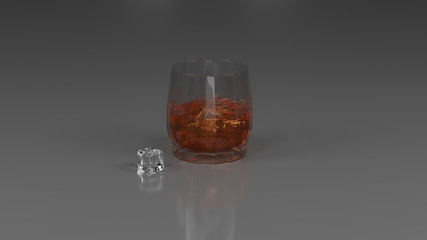 glass of whiskey