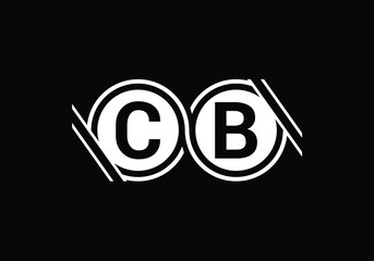 C B Initial Letter Logo design vector template, Graphic Alphabet Symbol for Corporate Business Identity
