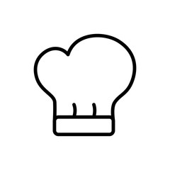 hat chef icon vector template