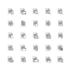 Office icons set