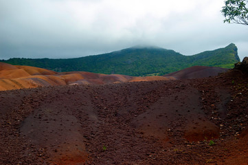 Isla Mauricio Tierra siete colores