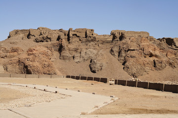 
The city of Edfu in Egypt