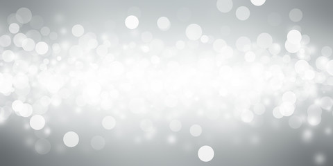 white blur abstract background. bokeh christmas blurred beautiful shiny Christmas lights