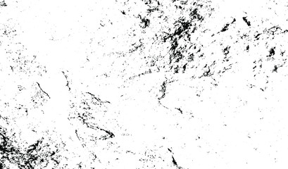 Rough black and white texture vector. Distressed overlay texture. Grunge background. Abstract textured effect. Vector Illustration. Black isolated on white background. EPS10.
