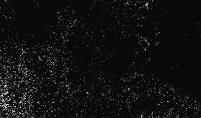 Dark grunge urban texture vector. Distressed overlay texture. Grunge background. Abstract obvious dark worn textured effect. Vector Illustration. Black isolated on white. EPS10.