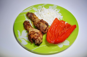 grilled chicken wings