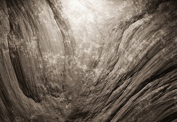 Backlit stone wall texture. 3D rendering.