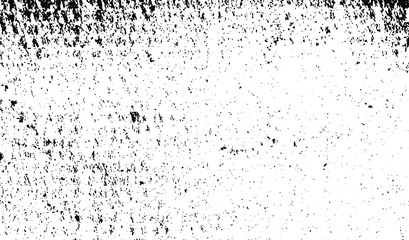 Rough black and white texture vector. Distressed overlay texture. Grunge background. Abstract textured effect. Vector Illustration. Black isolated on white background. EPS10.