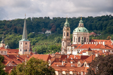 Fototapeta premium The National Monument of Culture of the Czech Republic Prague Grad is a fortress in Prague.